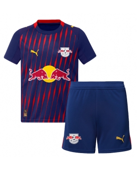 RB Leipzig Maglia Gara Trasferta Repliche 2025-26 Bambino Maniche Corte